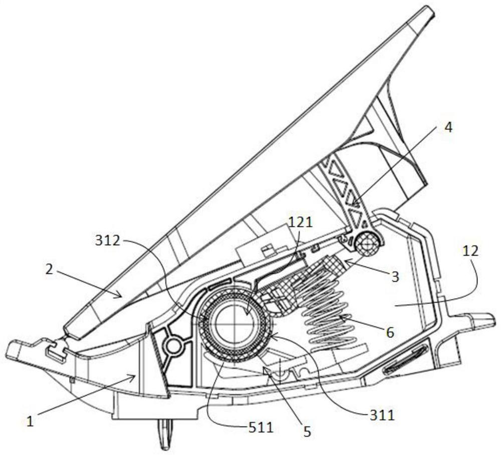 Floor type electronic accelerator pedal