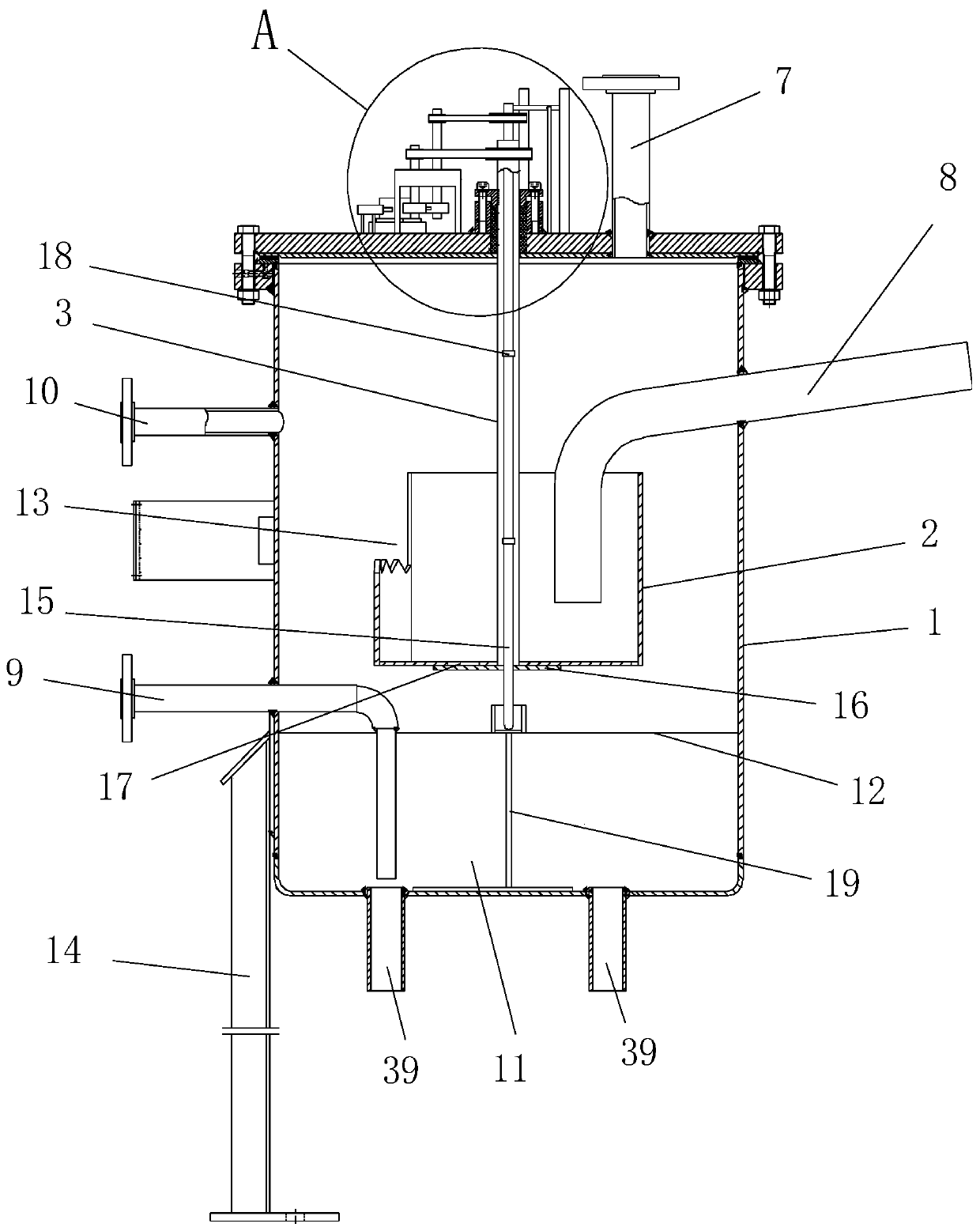 Numerically-controlled alkali solution distributor