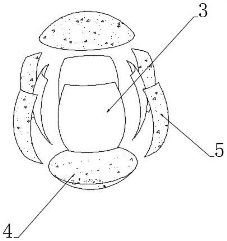 Healthy weight-losing solid beverage capable of accelerating dissolution and eating method thereof