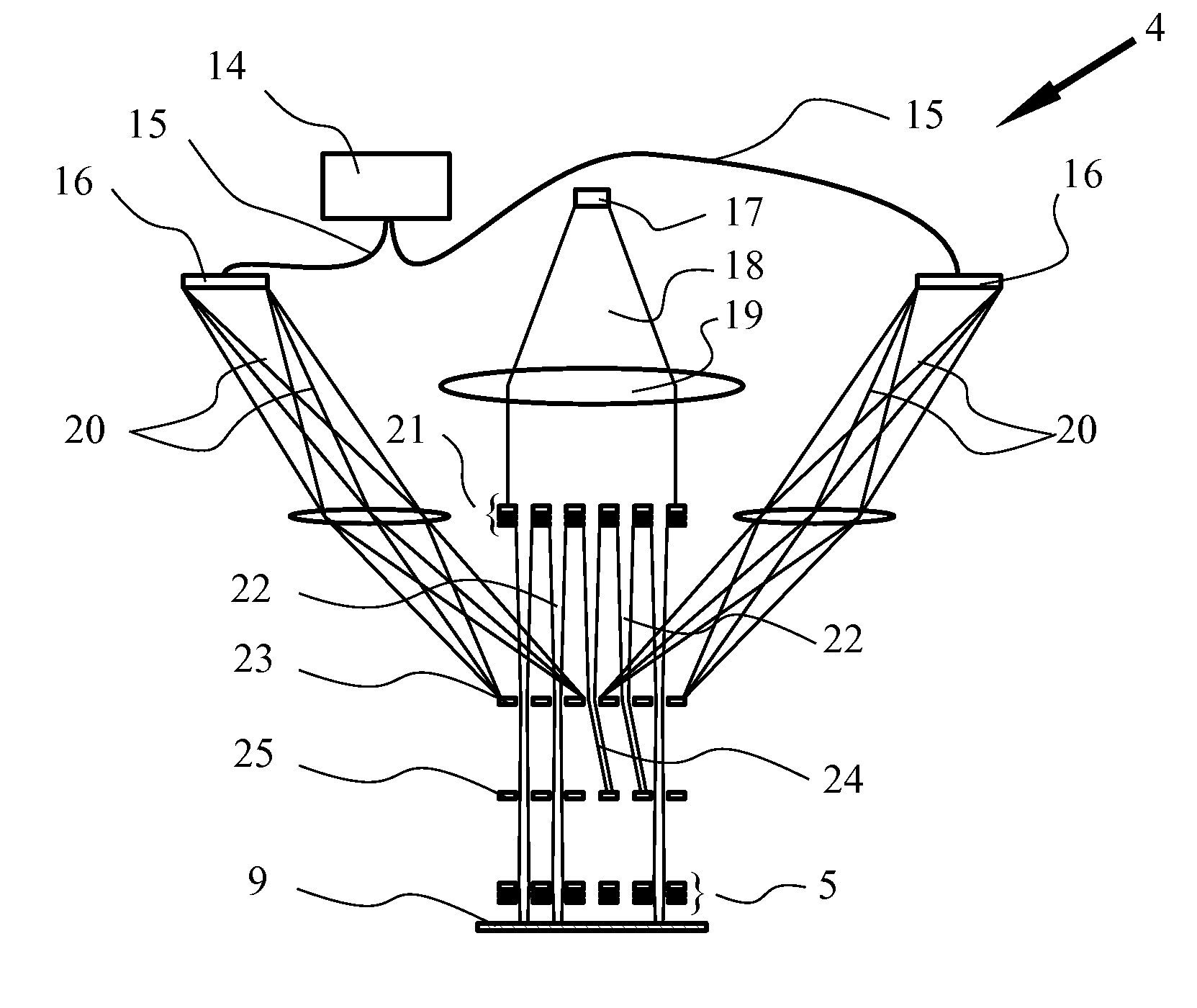 Lithography system and method of refracting