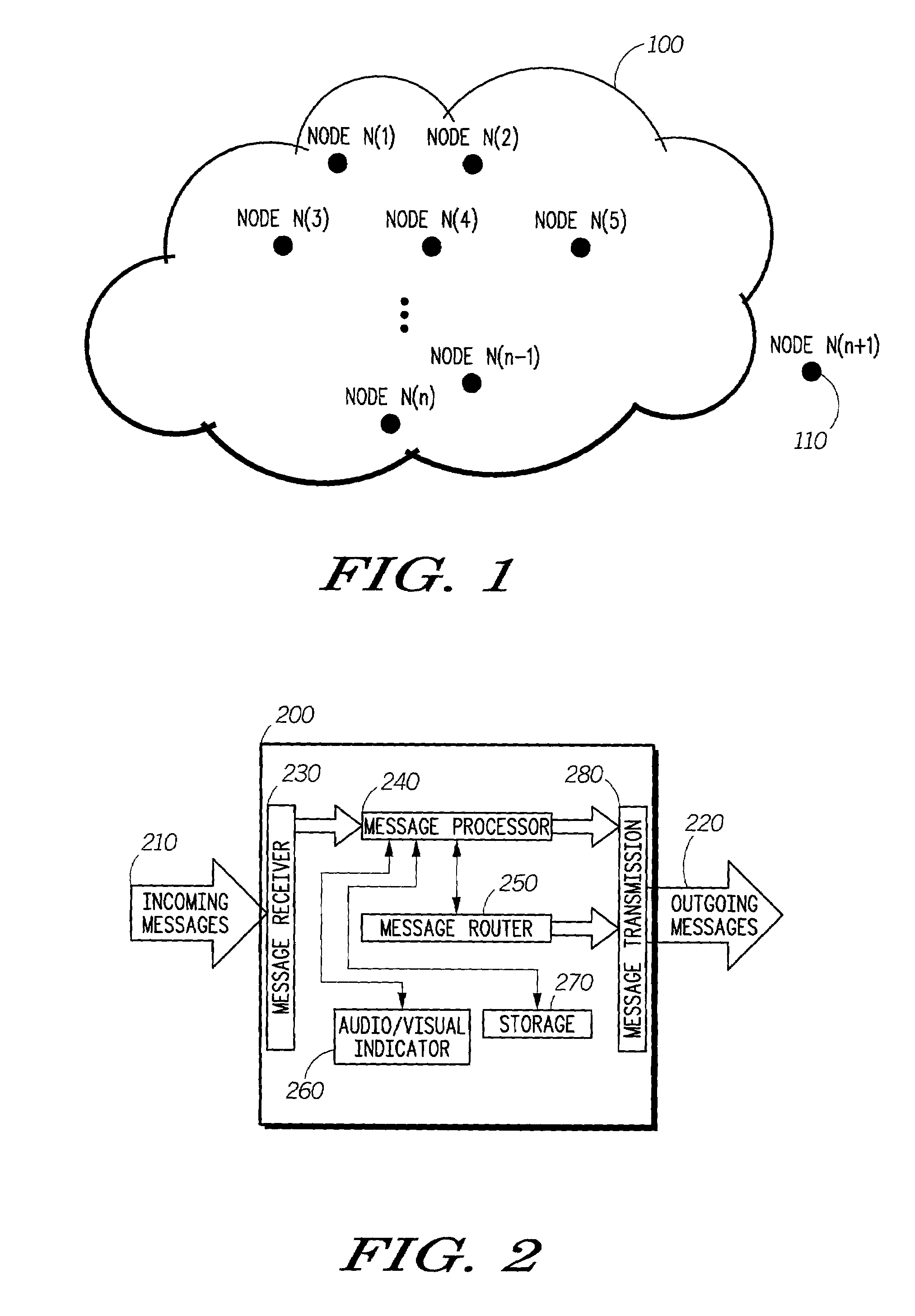 Protocol for self-organizing network using a logical spanning tree backbone
