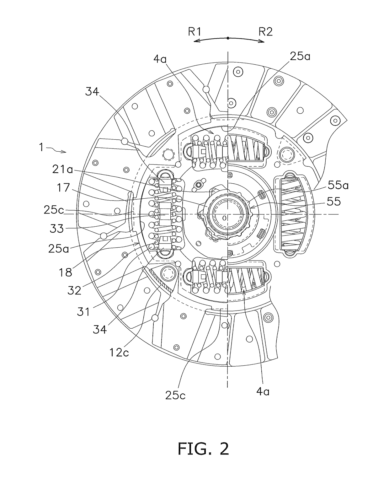 Damper disc assembly