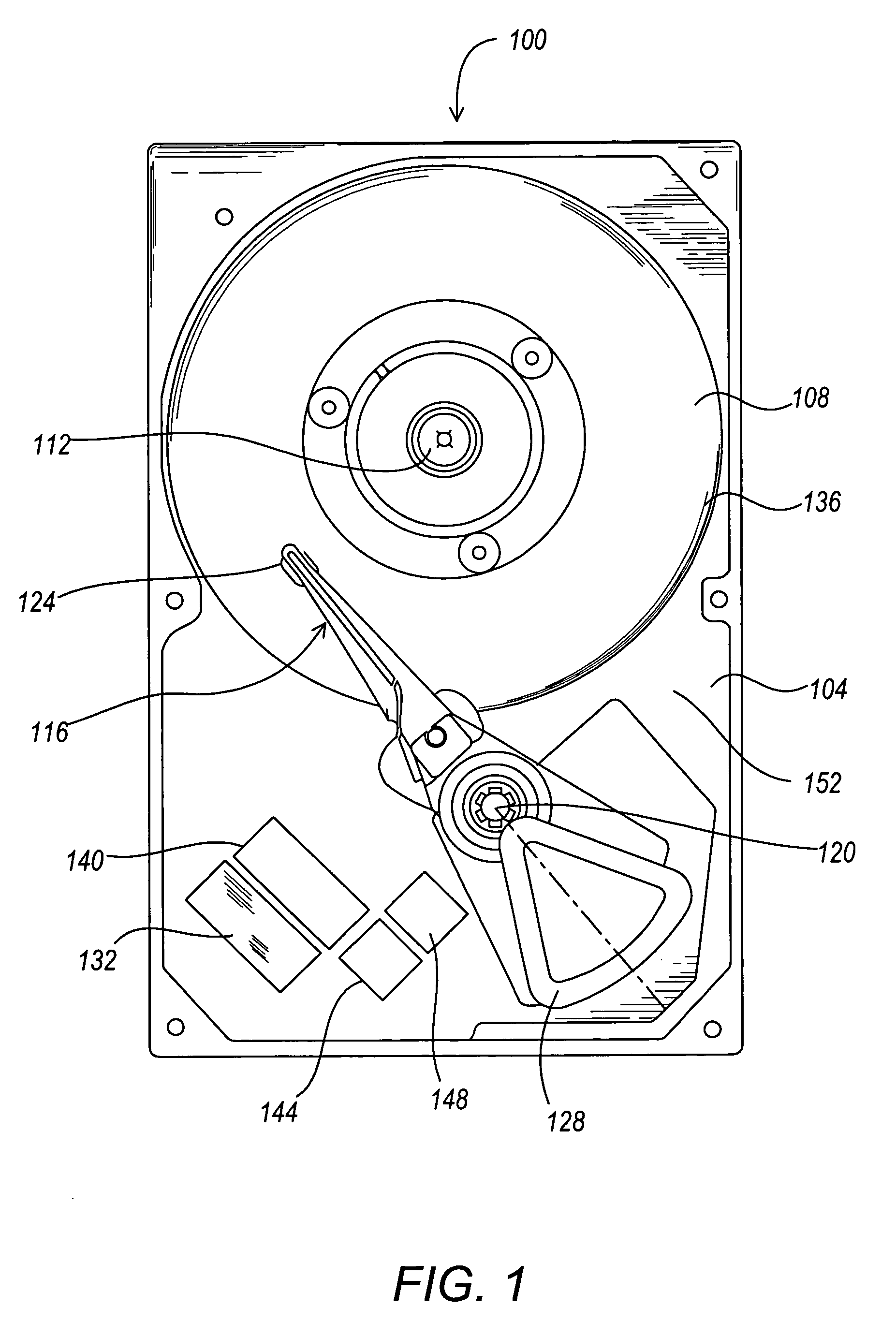 Disk drive with temperature compensation of write current