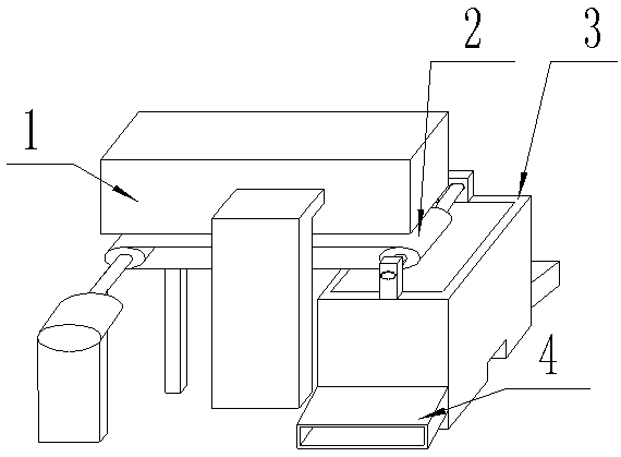 Excrement processing device for bird breeding