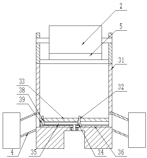 Excrement processing device for bird breeding