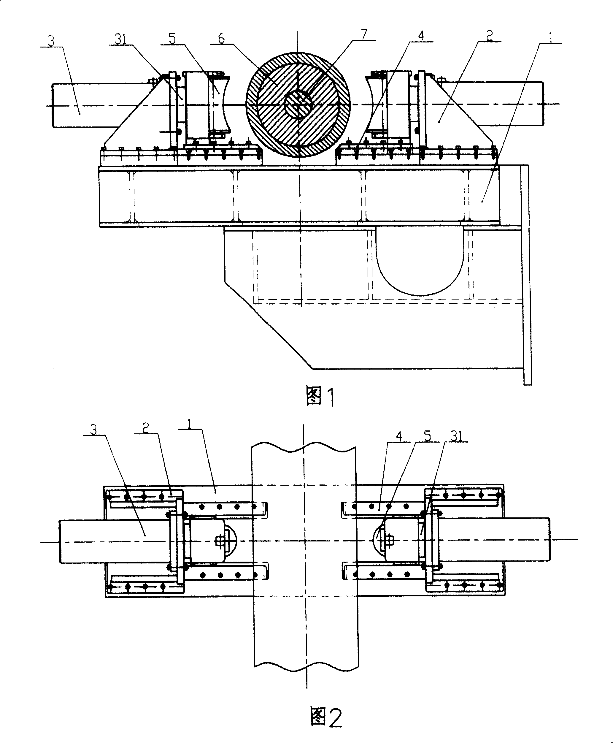 Expanding apparatus for hydraulic pressure cold drawing machine