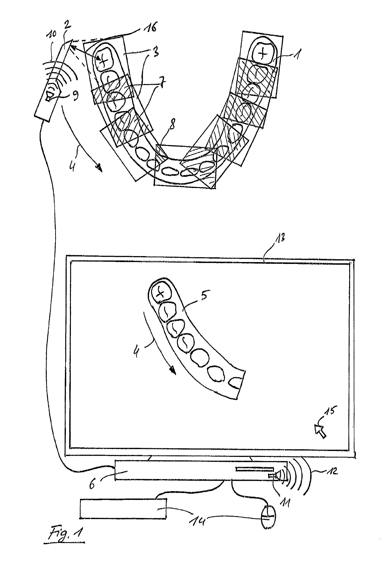 Method for measuring a dental object