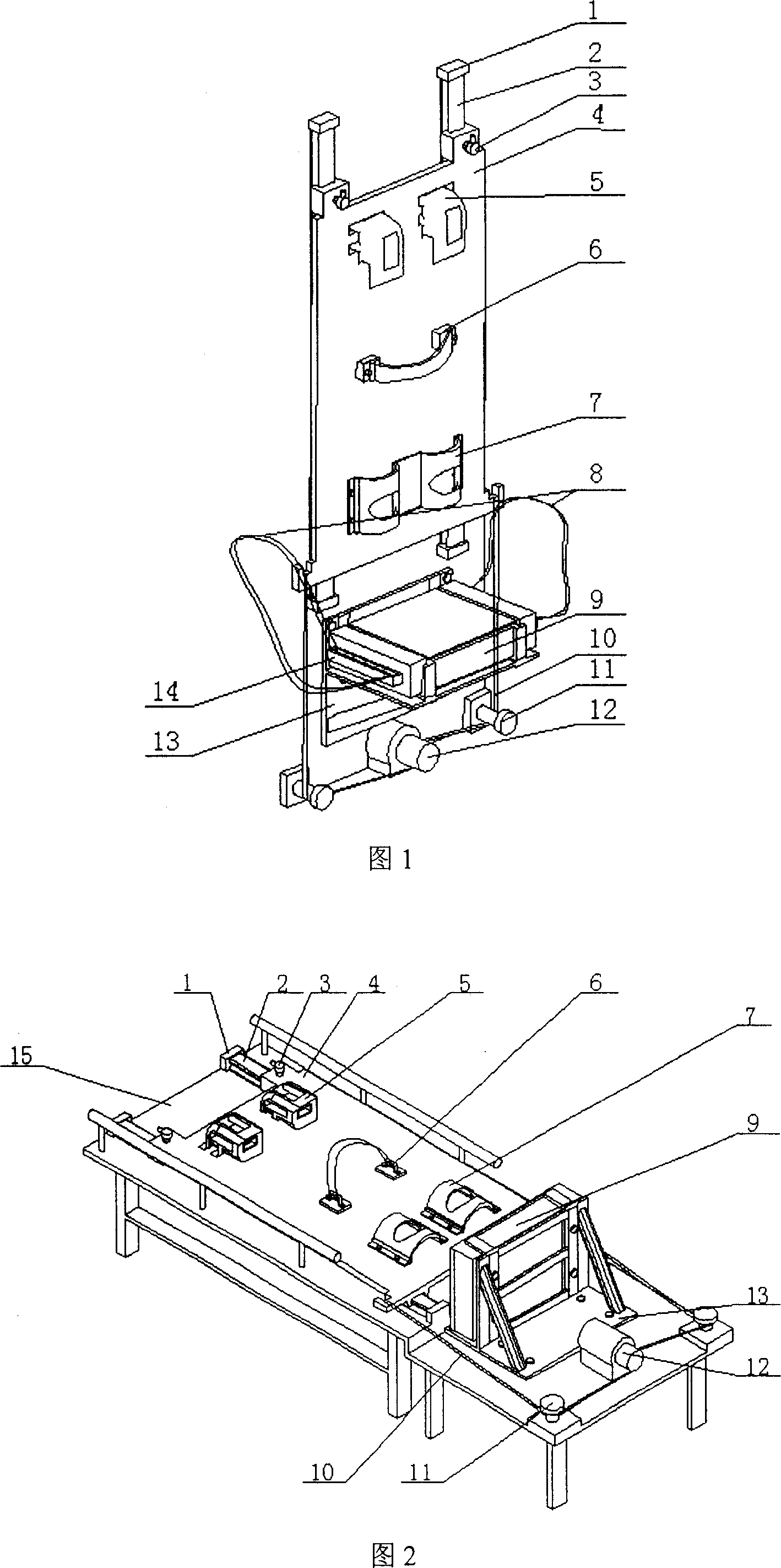 Apparatus for preventing and treating spatial weightlessness bone loss
