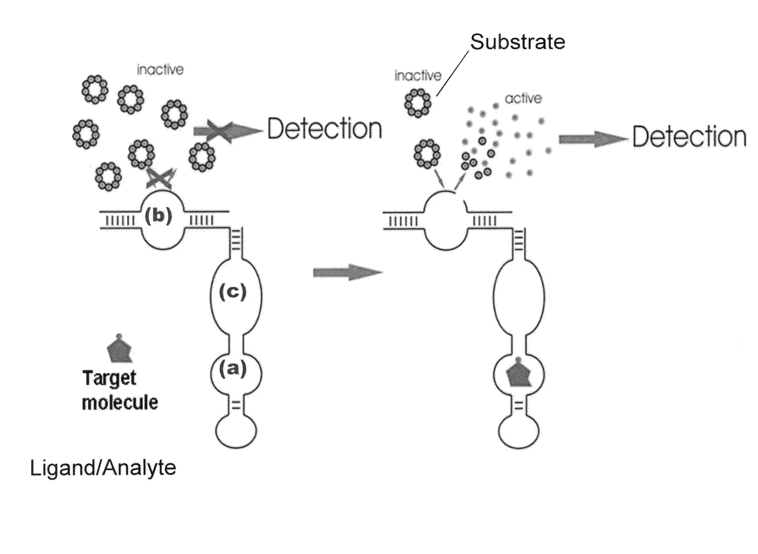 Aptamer sensor device