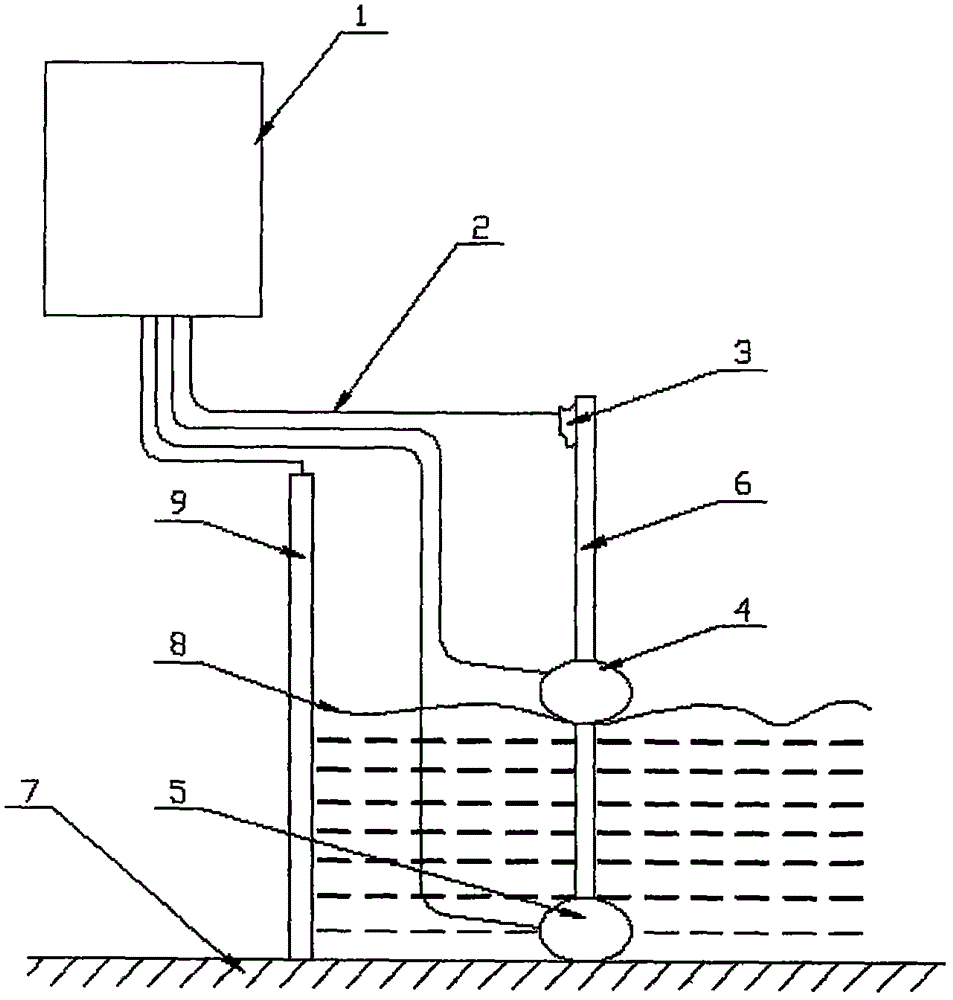 Offshore wind power foundation cathode protection remote monitoring device and method