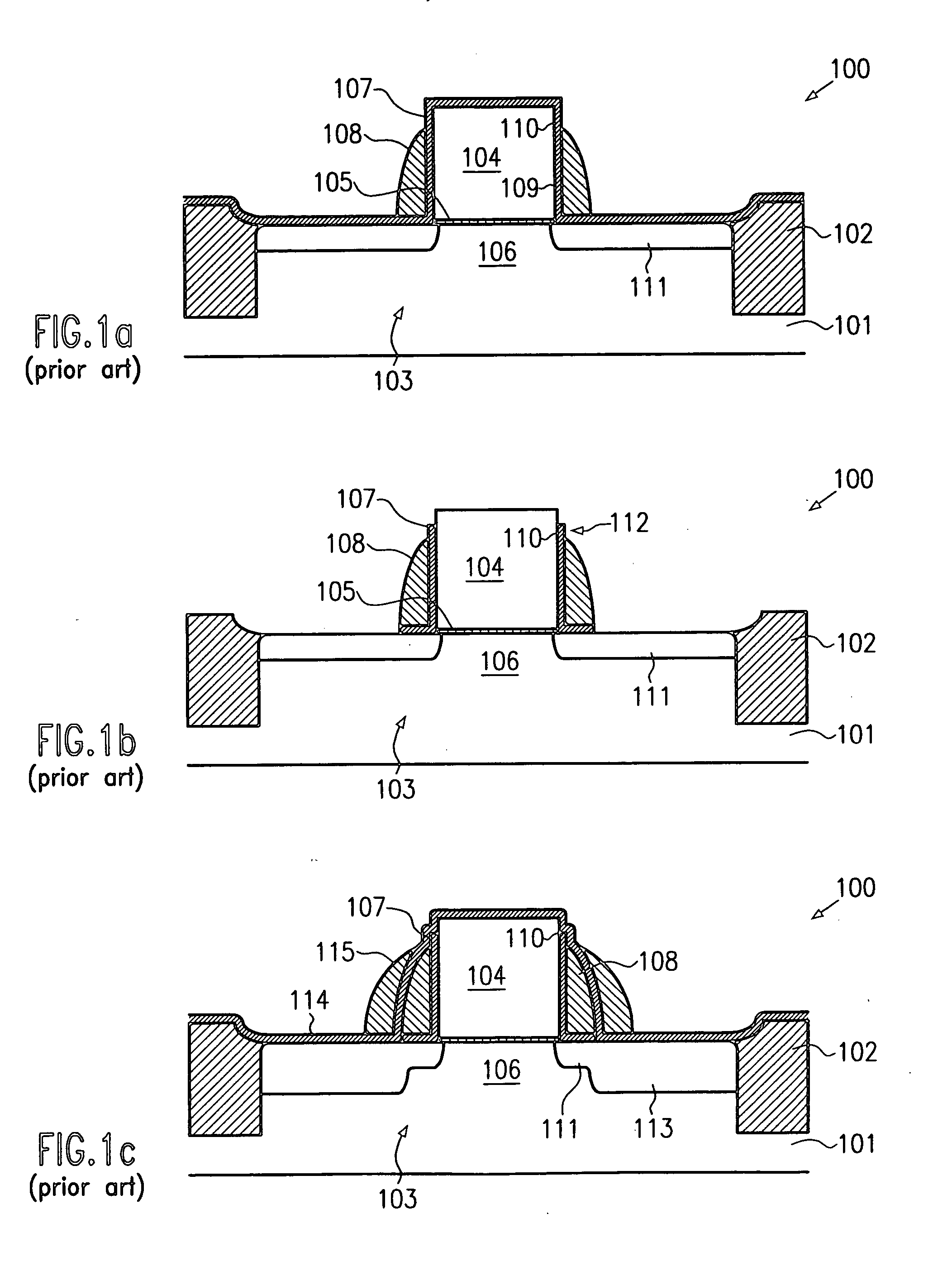Technique for forming recessed sidewall spacers for a polysilicon line