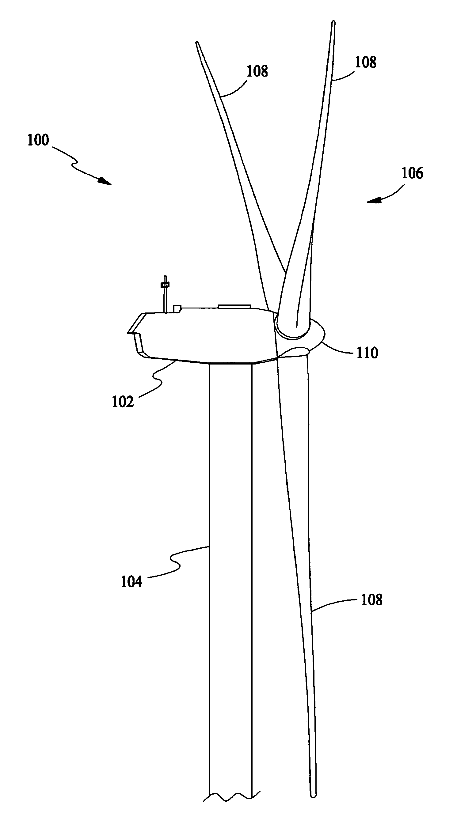 Methods and apparatus for rotor load control in wind turbines