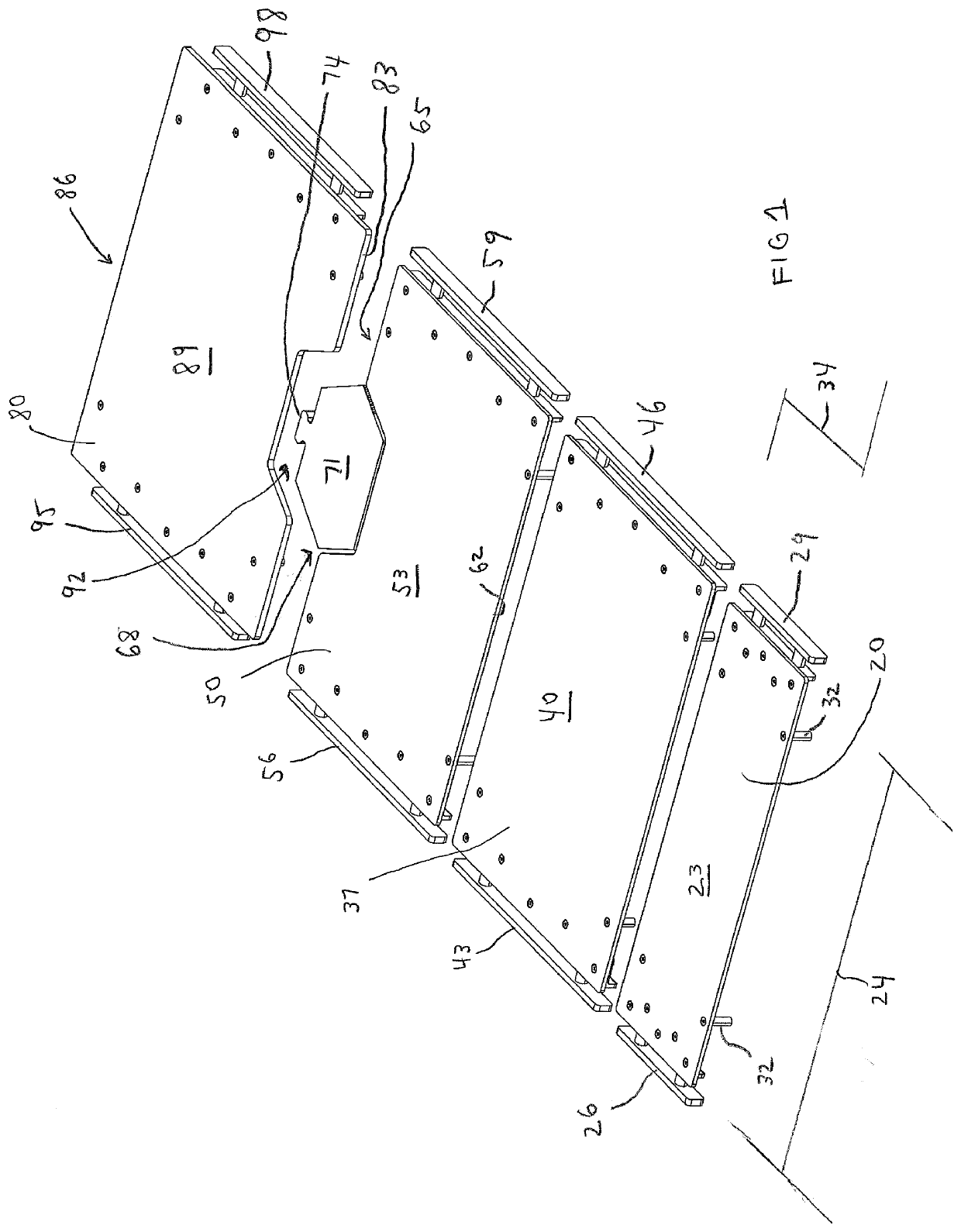 Surgical Table Top Accessory with Sacral Offloading Attachment