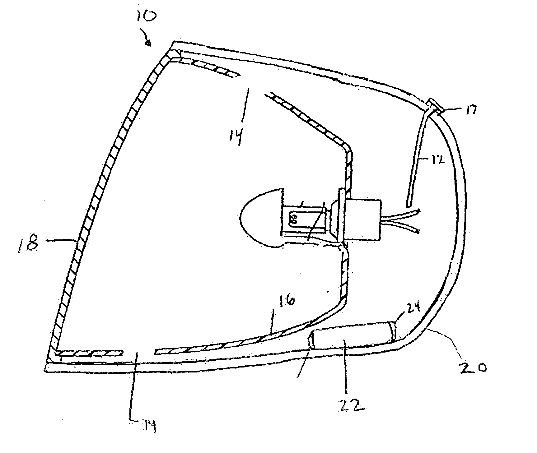 Venting system for minimizing condensation in a lighting assembly