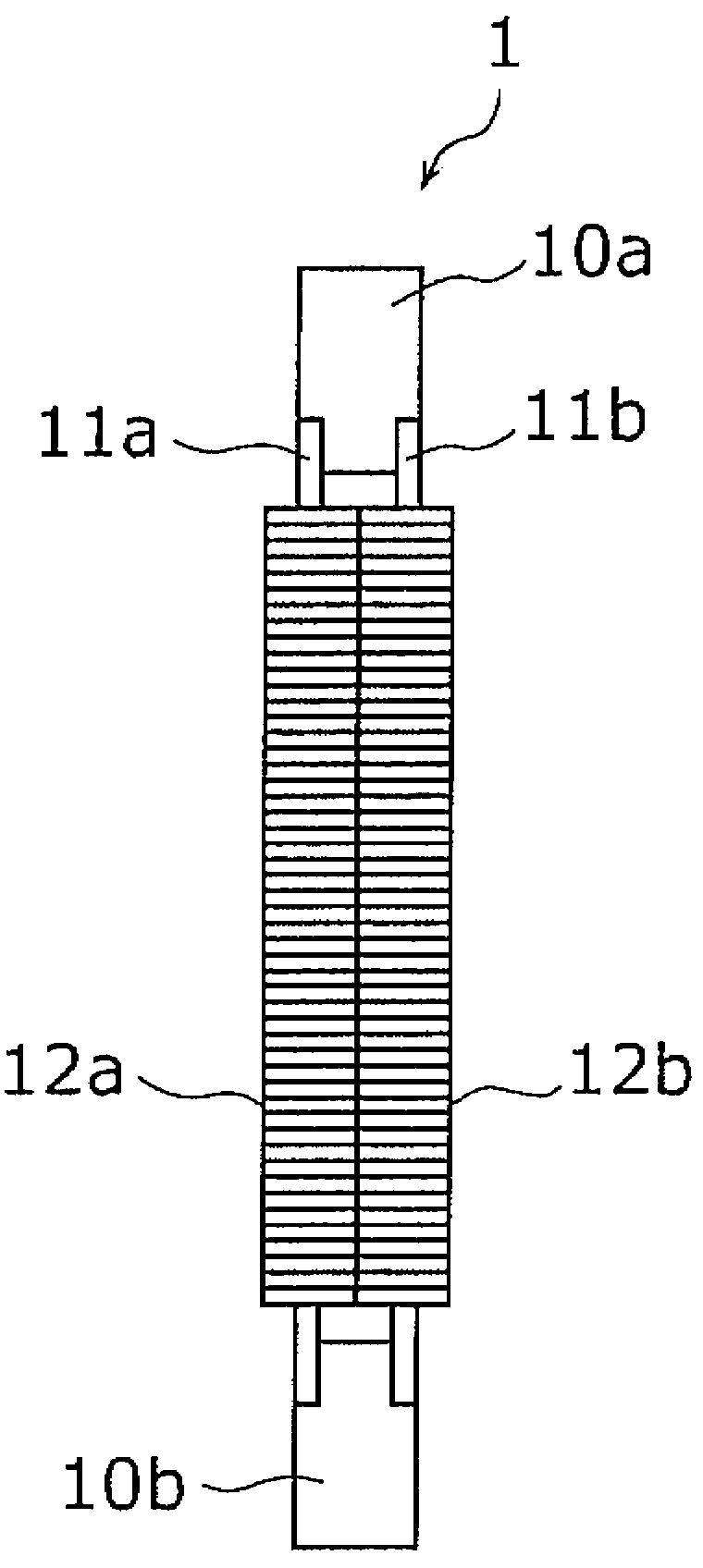 Power generation element and power generation apparatus provided with power
