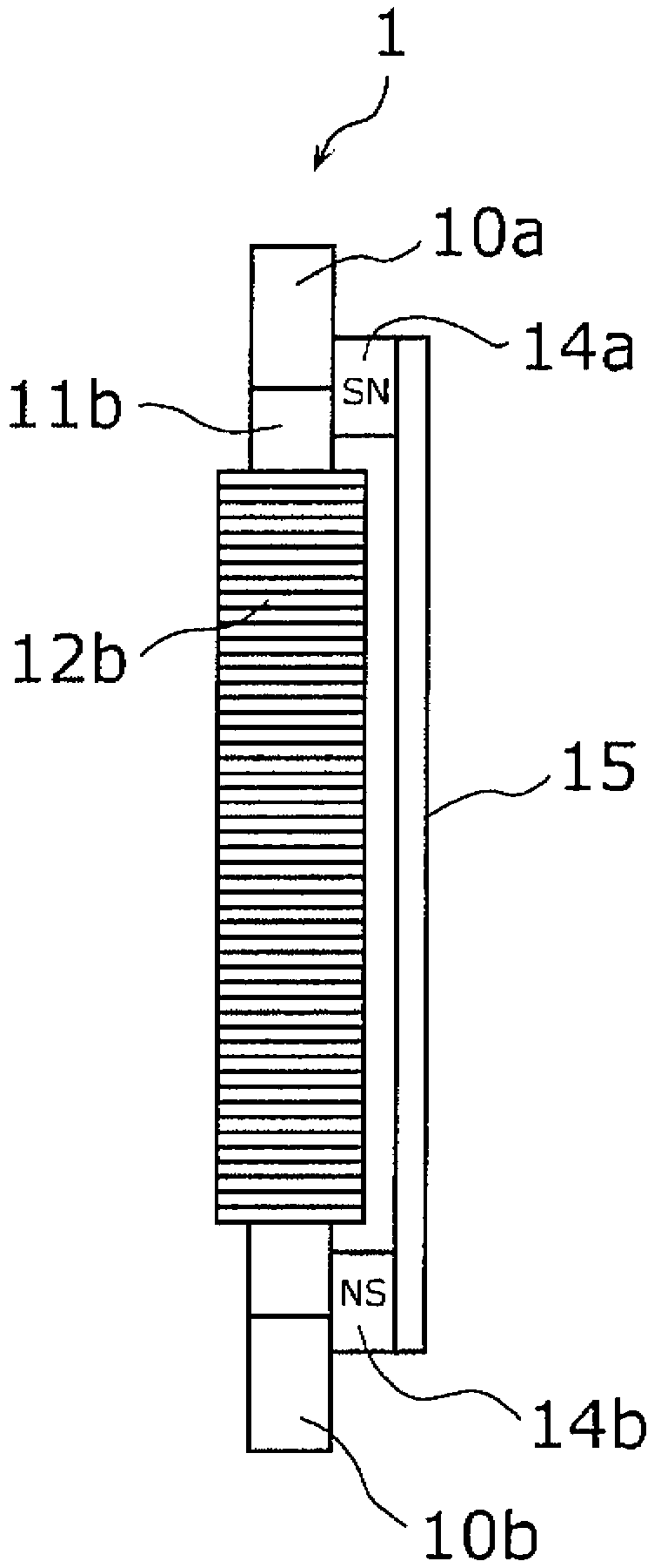 Power generation element and power generation apparatus provided with power