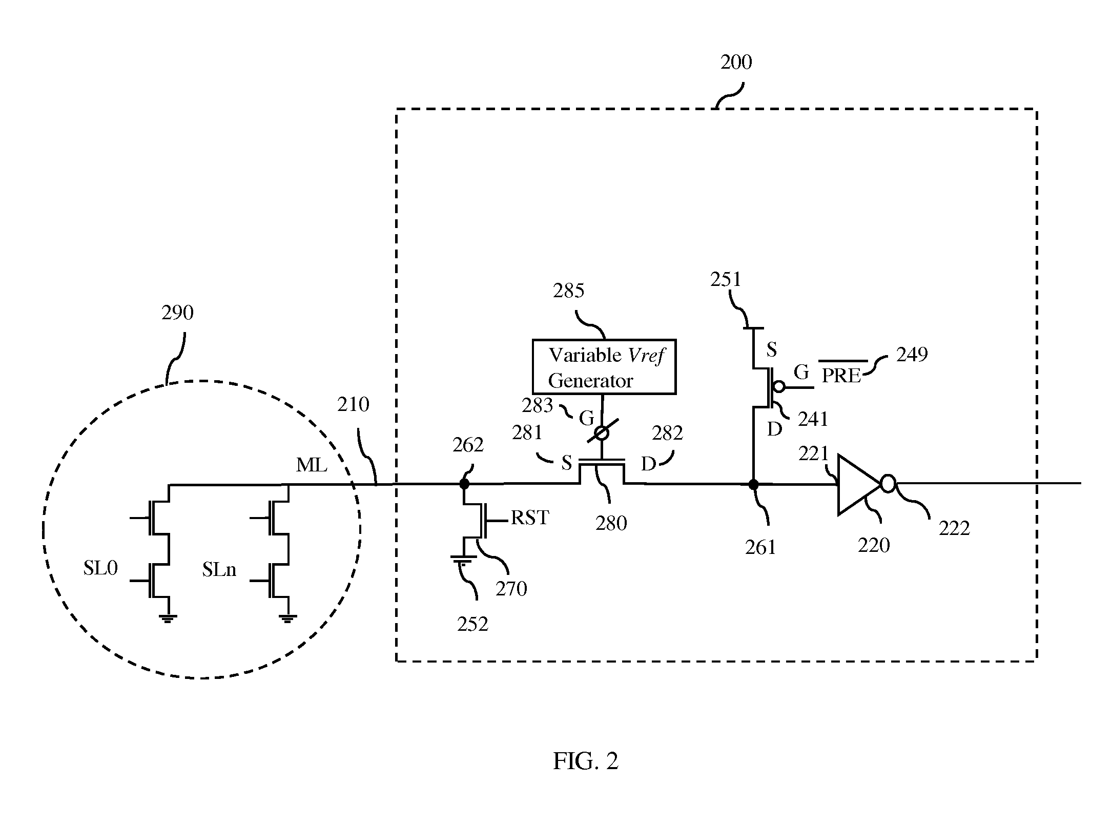 Single ended sensing circuits for signal lines