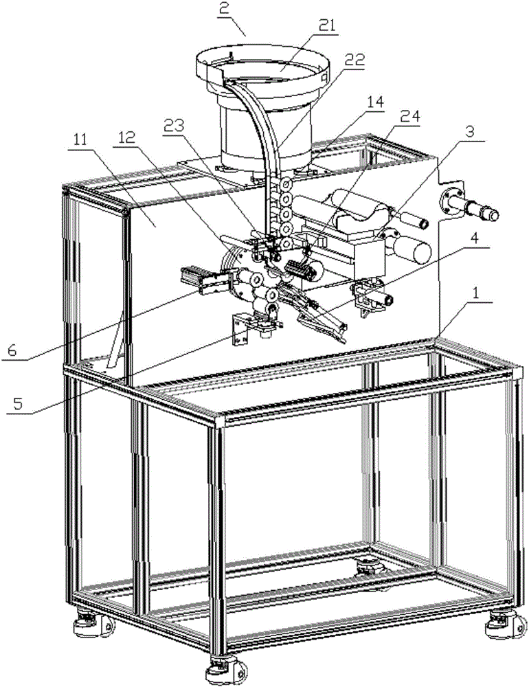 Automatic lap changing device of automatic medical adhesive tape winding machine