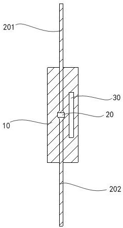 Vacuum temperature fuse, series battery row, parallel battery row and battery pack