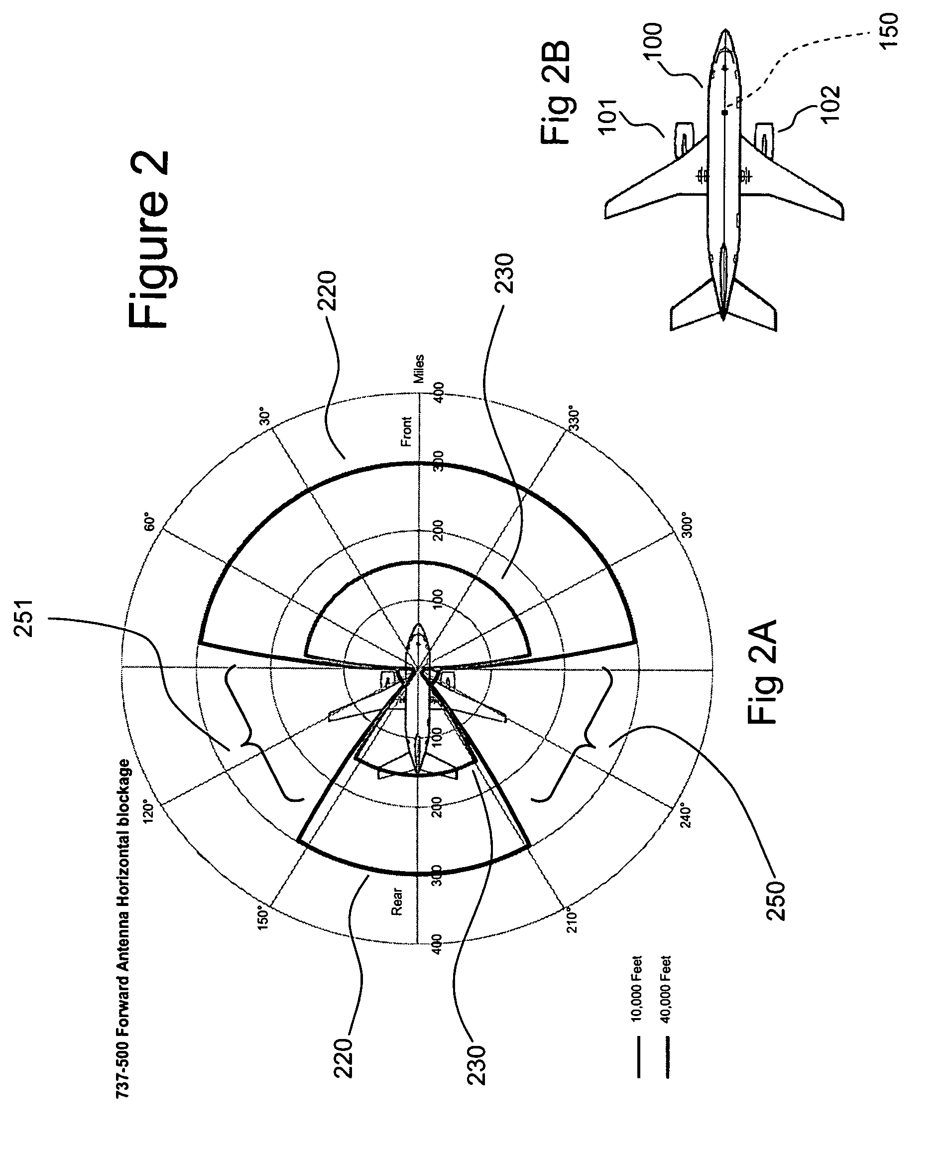 Multi-link aircraft cellular system for simultaneous communication with multiple terrestrial cell sites