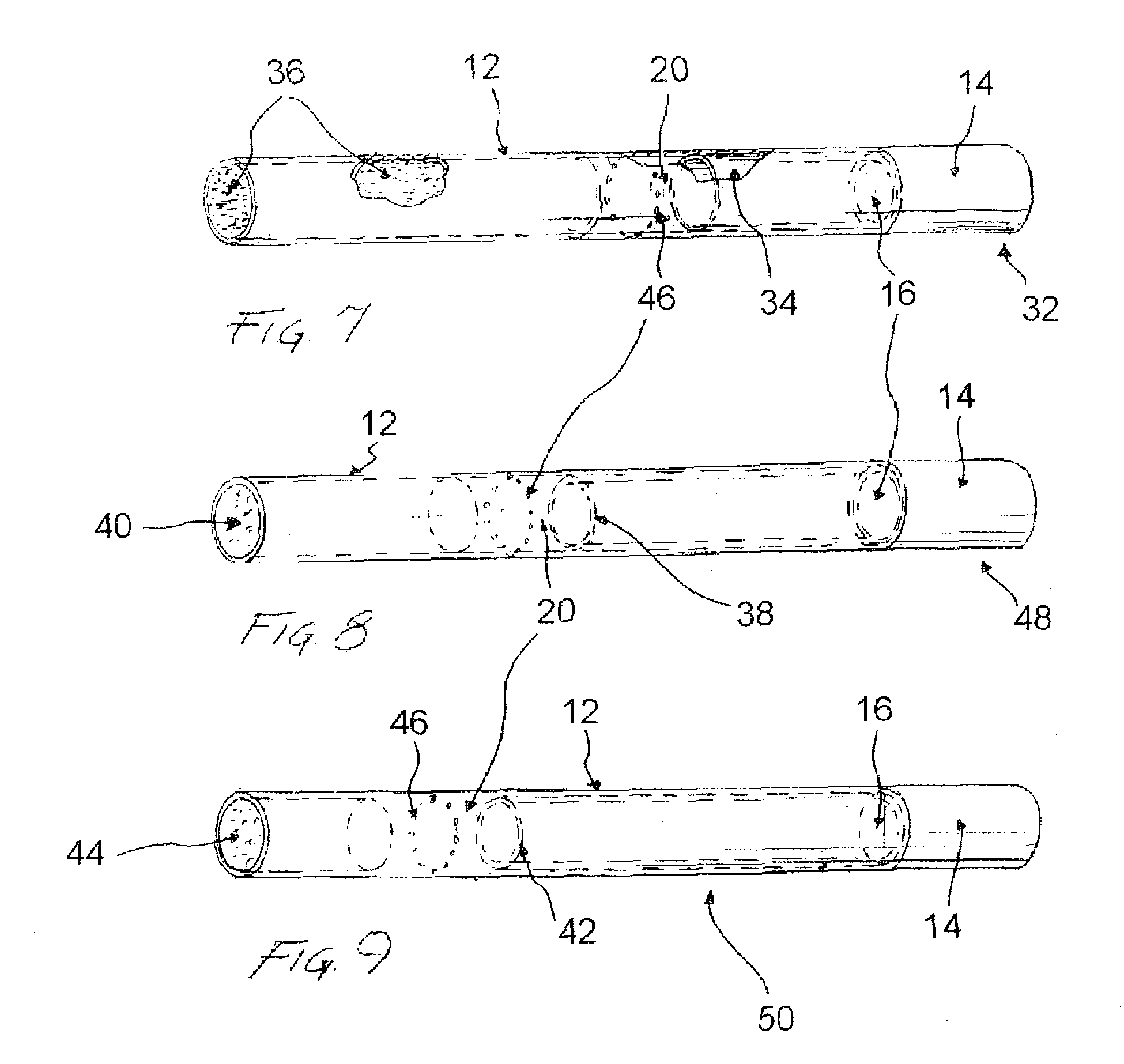 Selectively tobacco shortened cigarette and method of use