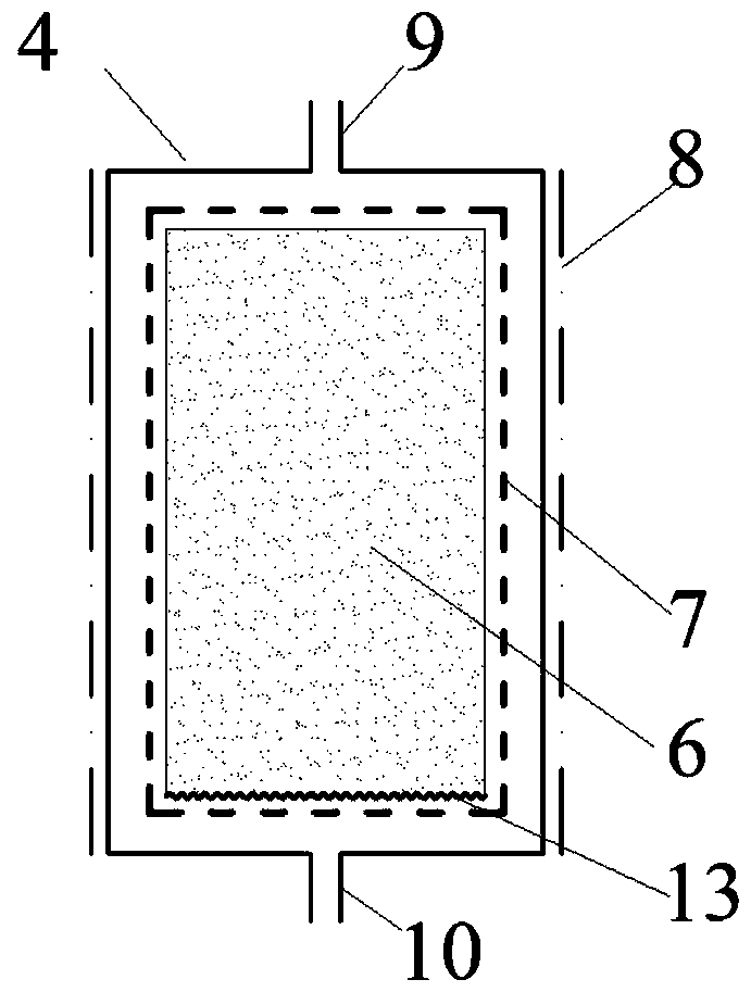 Hydrogen production method and device with magnesium hydride as hydrogen storage material