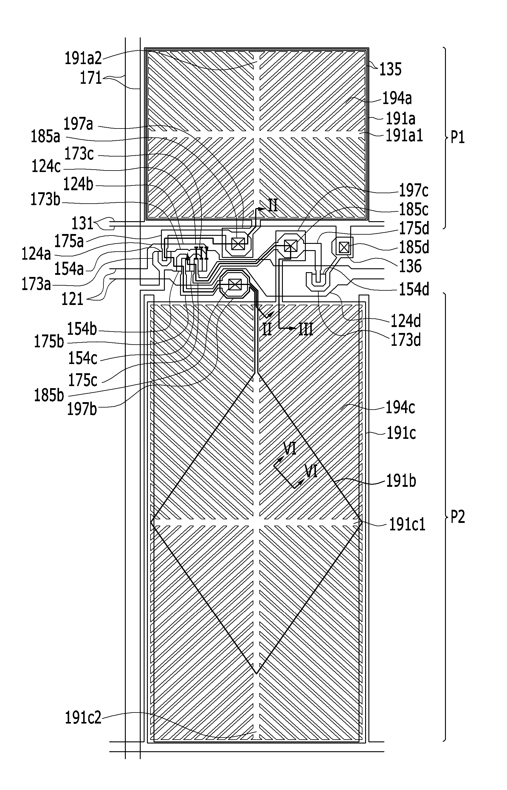 Liquid crystal display having improved transmittance and luminance characteristics