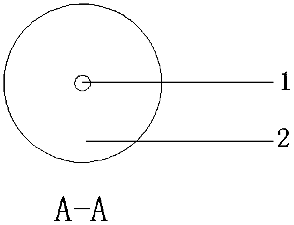 A swinging tidal current energy generator with a gravity base