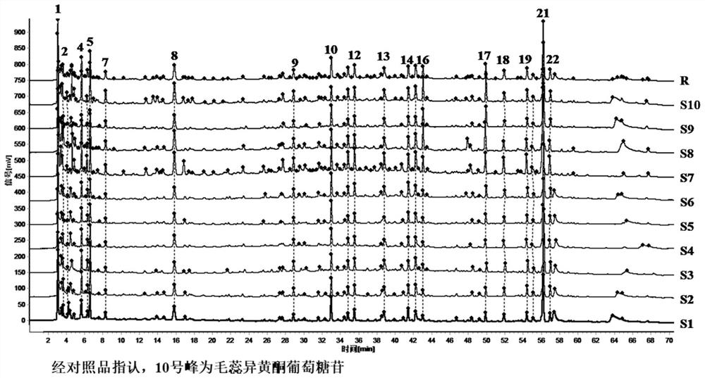 A kind of Chinese veterinary medicine Huangqi compound granules for promoting growth and enhancing immunity