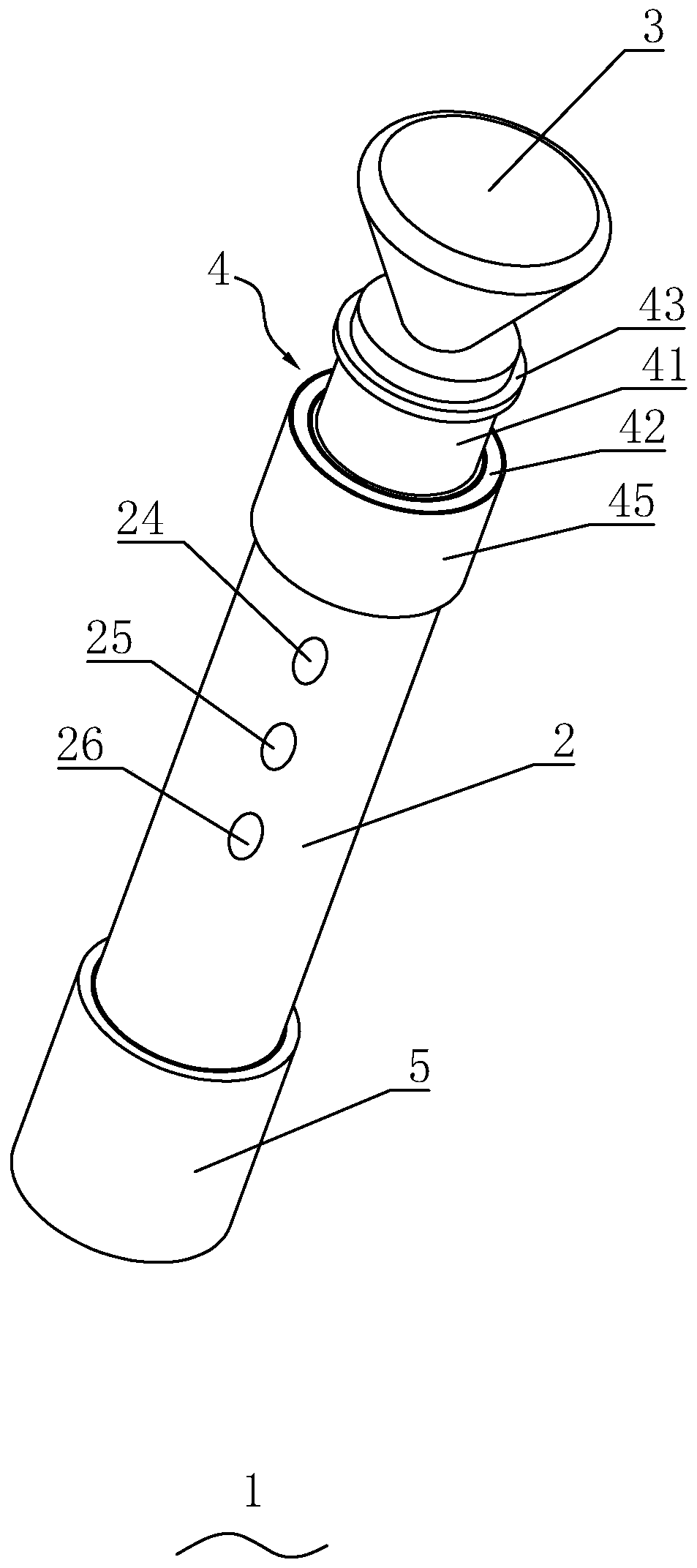 Cosmetic brush and accommodating box thereof