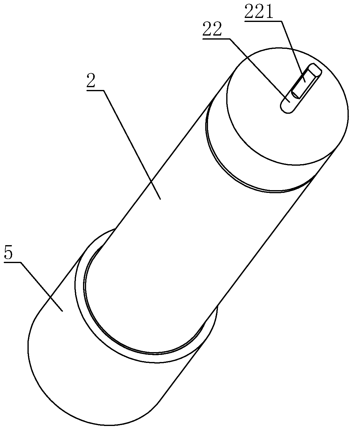 Cosmetic brush and accommodating box thereof