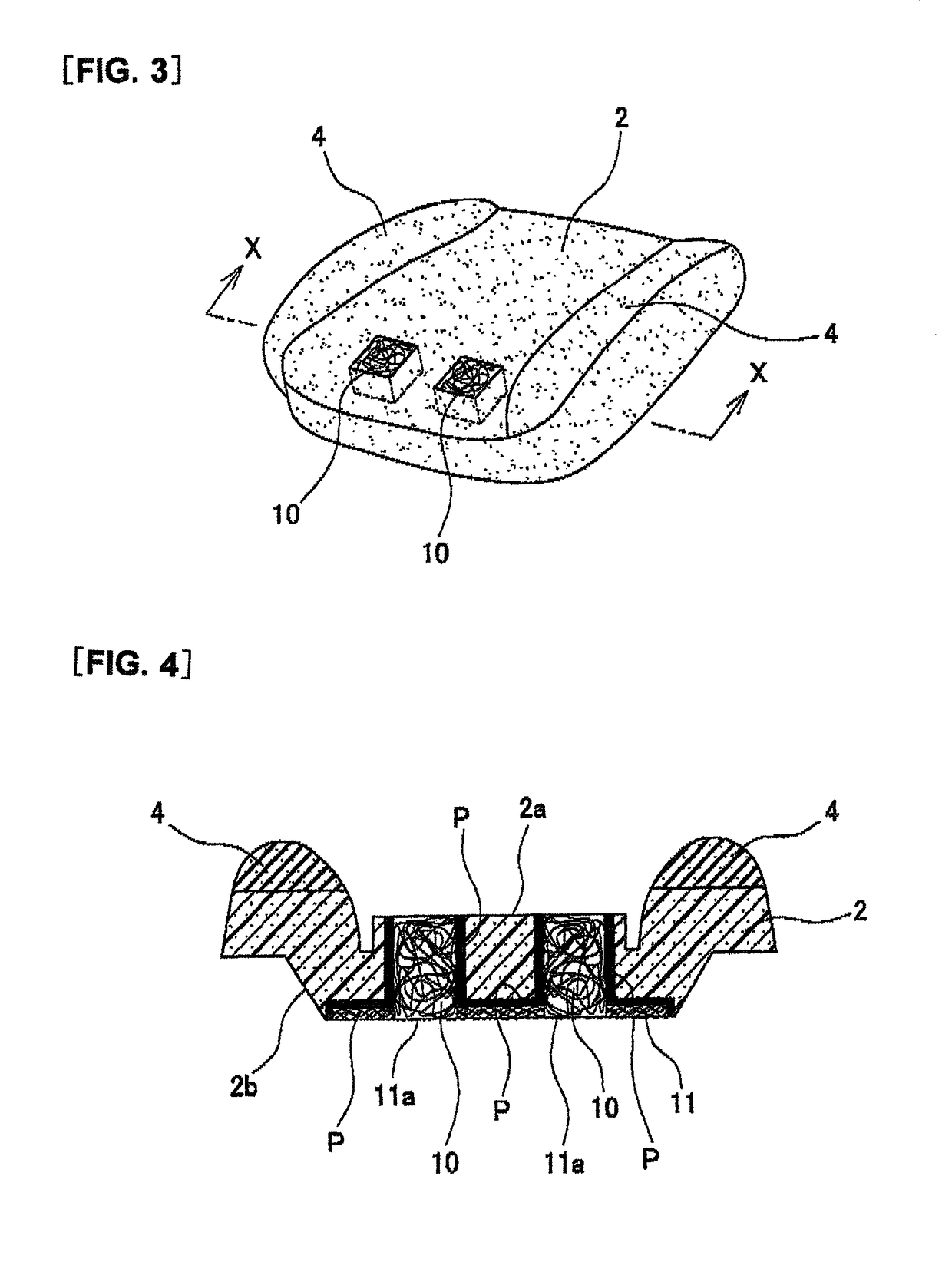 Seat with ventilative property