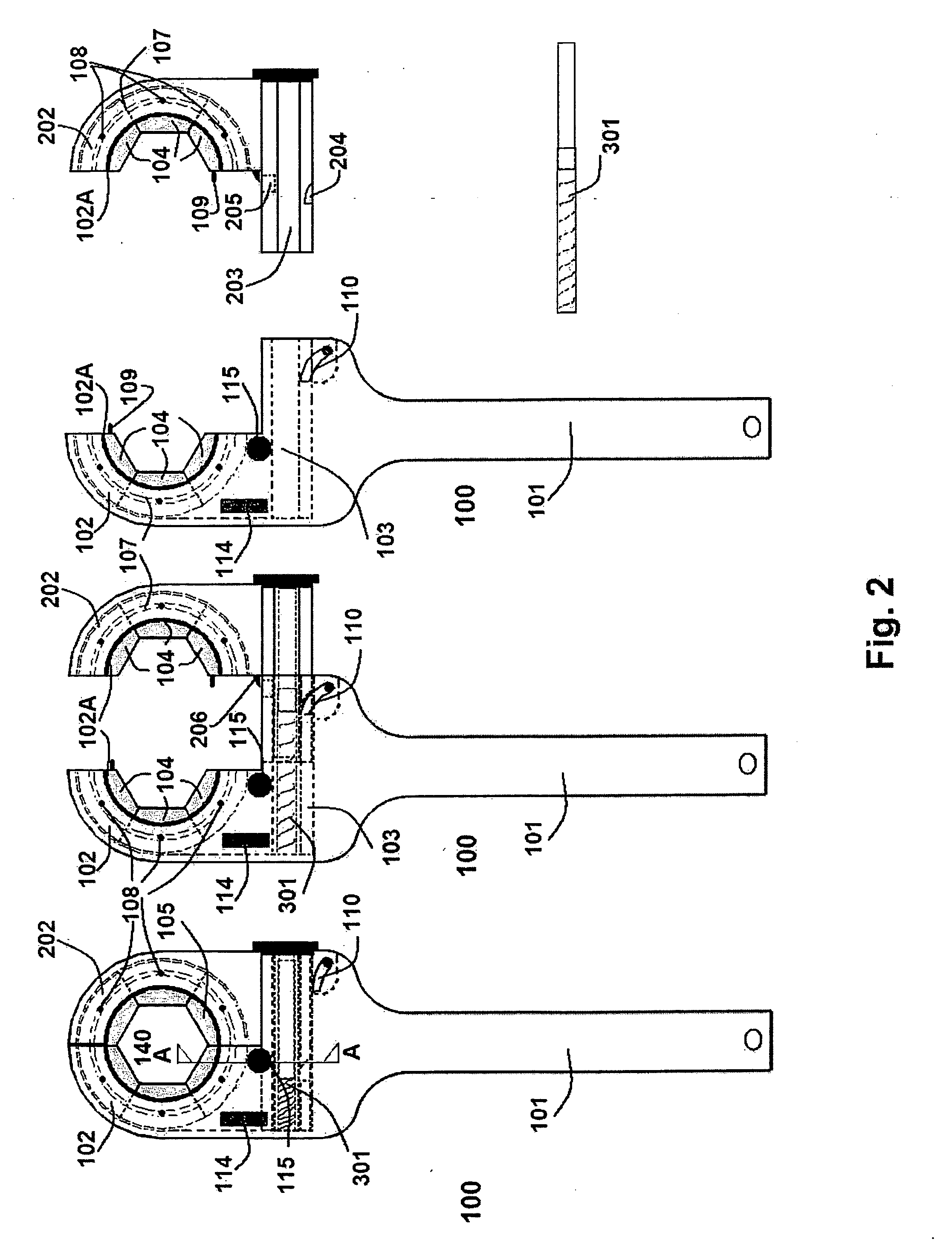 Open end ratchet wrench