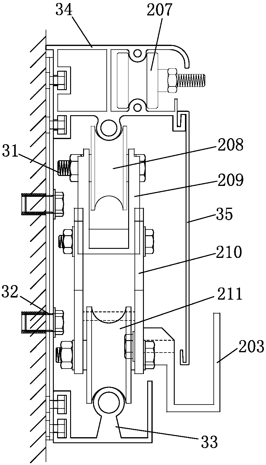 a stairway elevator