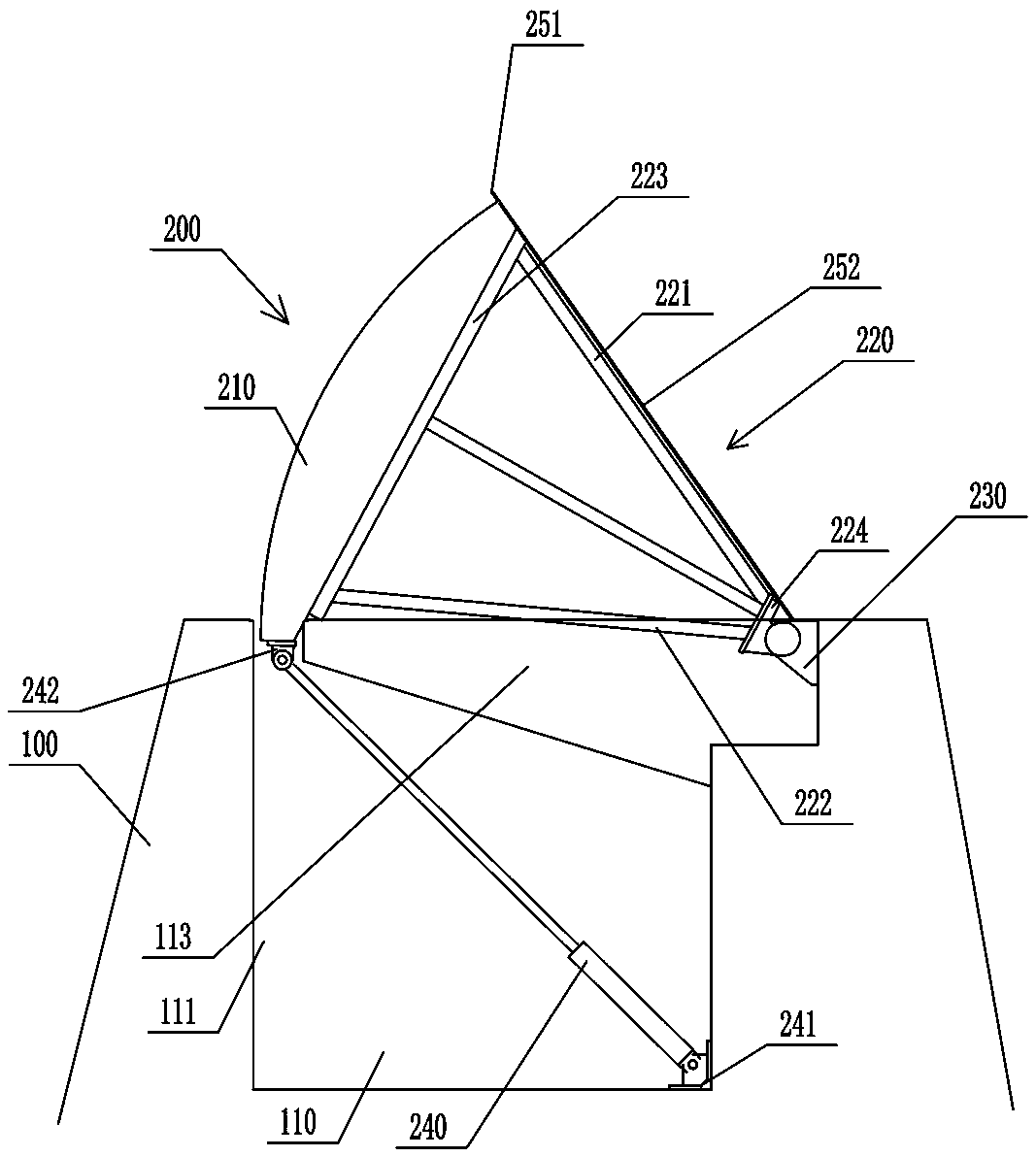 Improved hidden movable flood bank and flood preventing method thereof