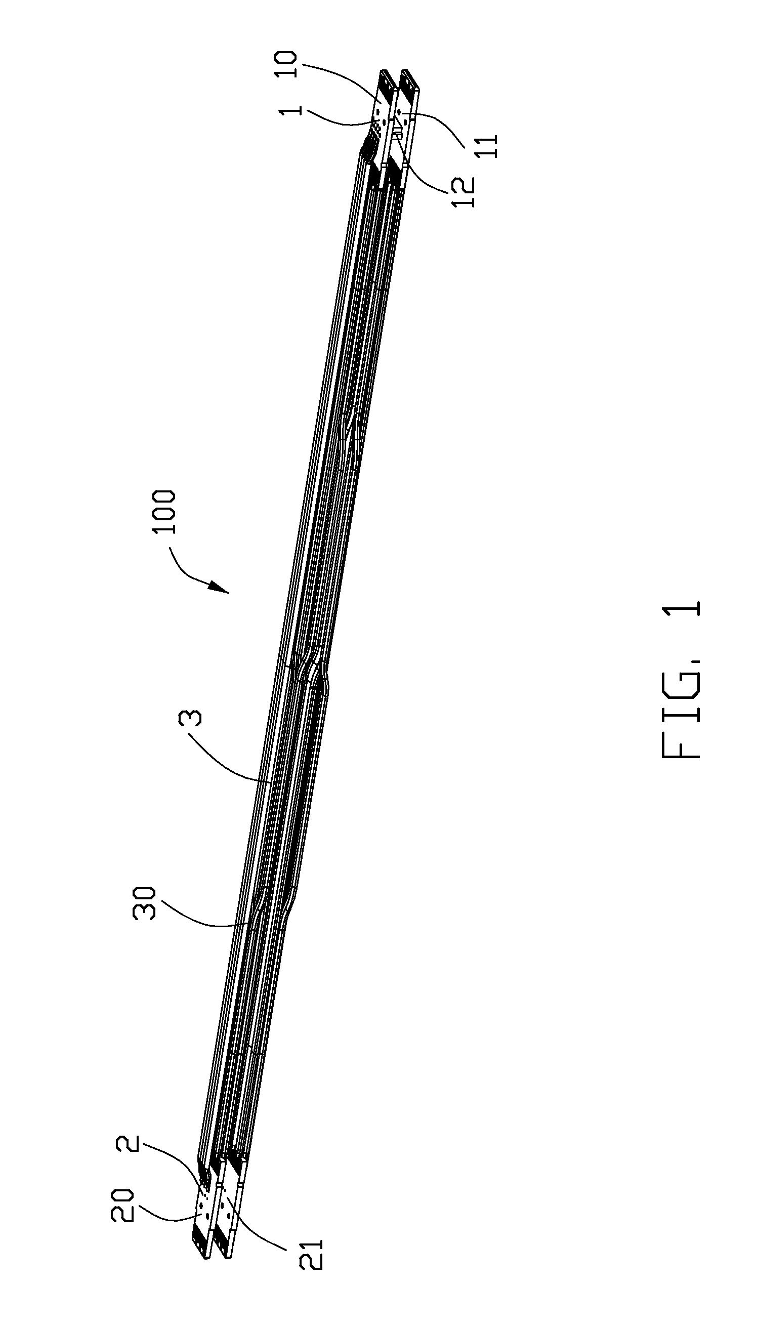 Cable connector assembly having simple wiring arrangement between two end connectors