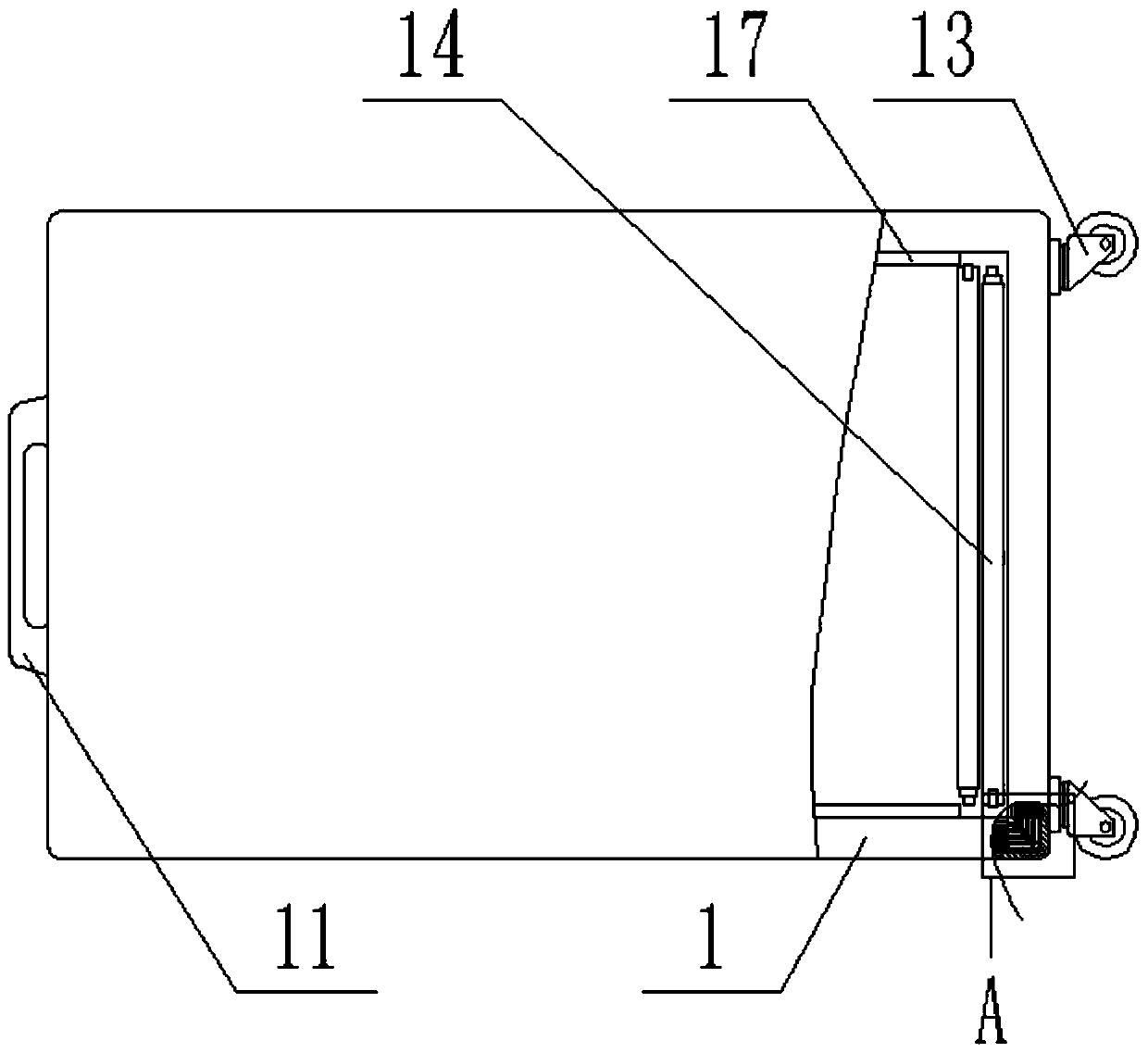 Multifunctional luggage box