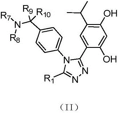 3,4-diphenyl-4H-1,2,4-triazole derivative as well as preparation method and application thereof