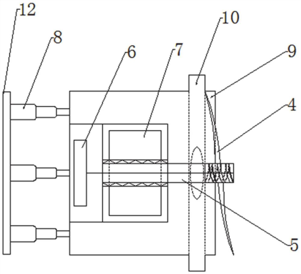 Tunneling device and method suitable for soft rock stratum