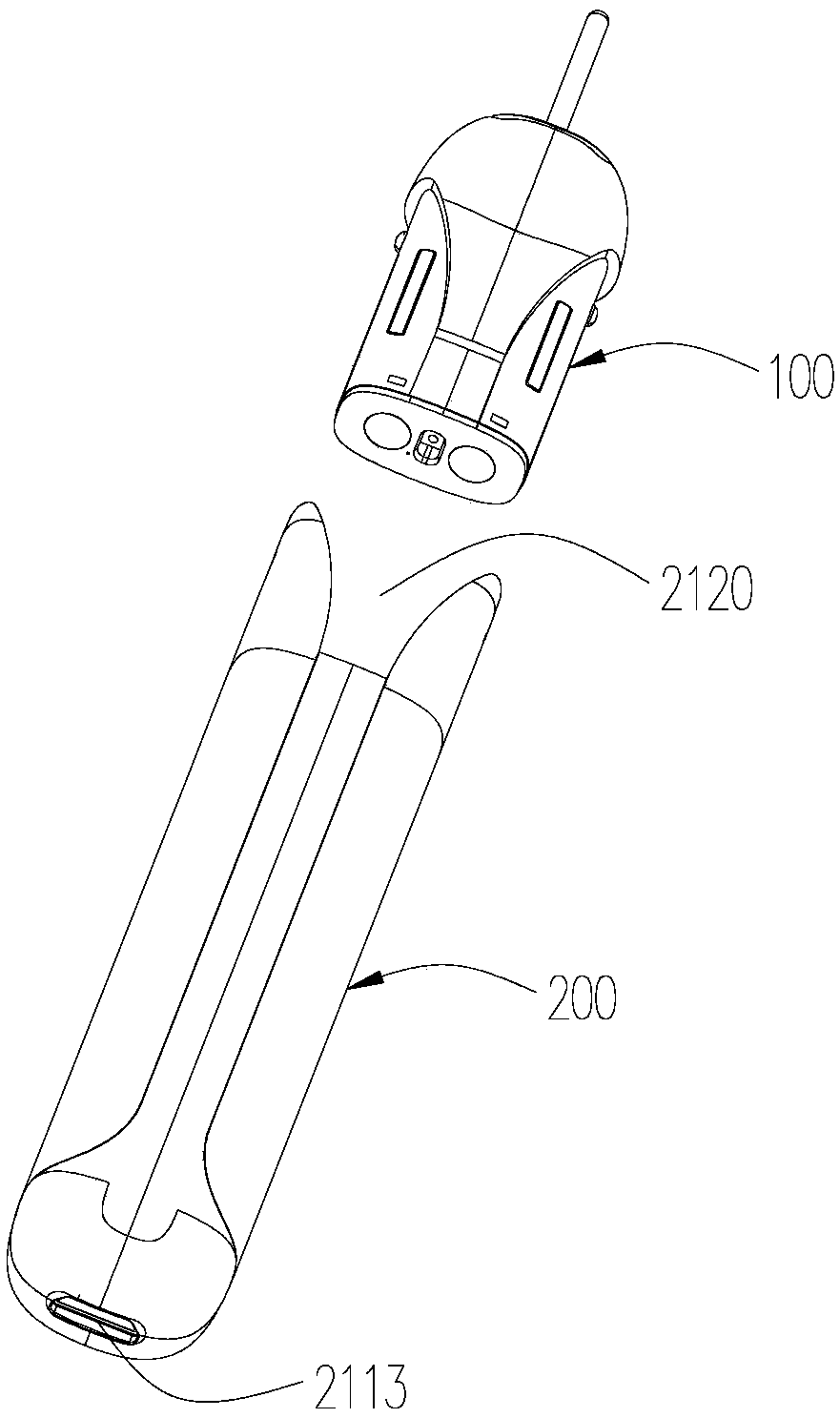 Battery case, electronic cigarette and assembly method of battery case