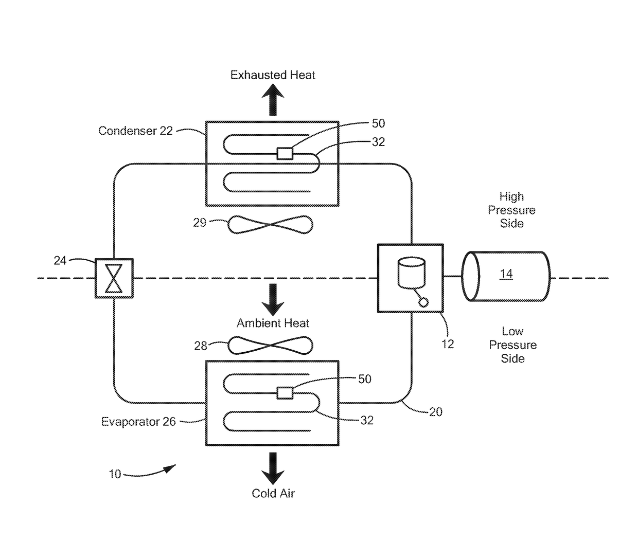 Electrohydrodynamic (EHD) refrigerant pump