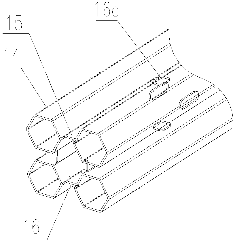 Railway vehicle front-end energy absorbing device