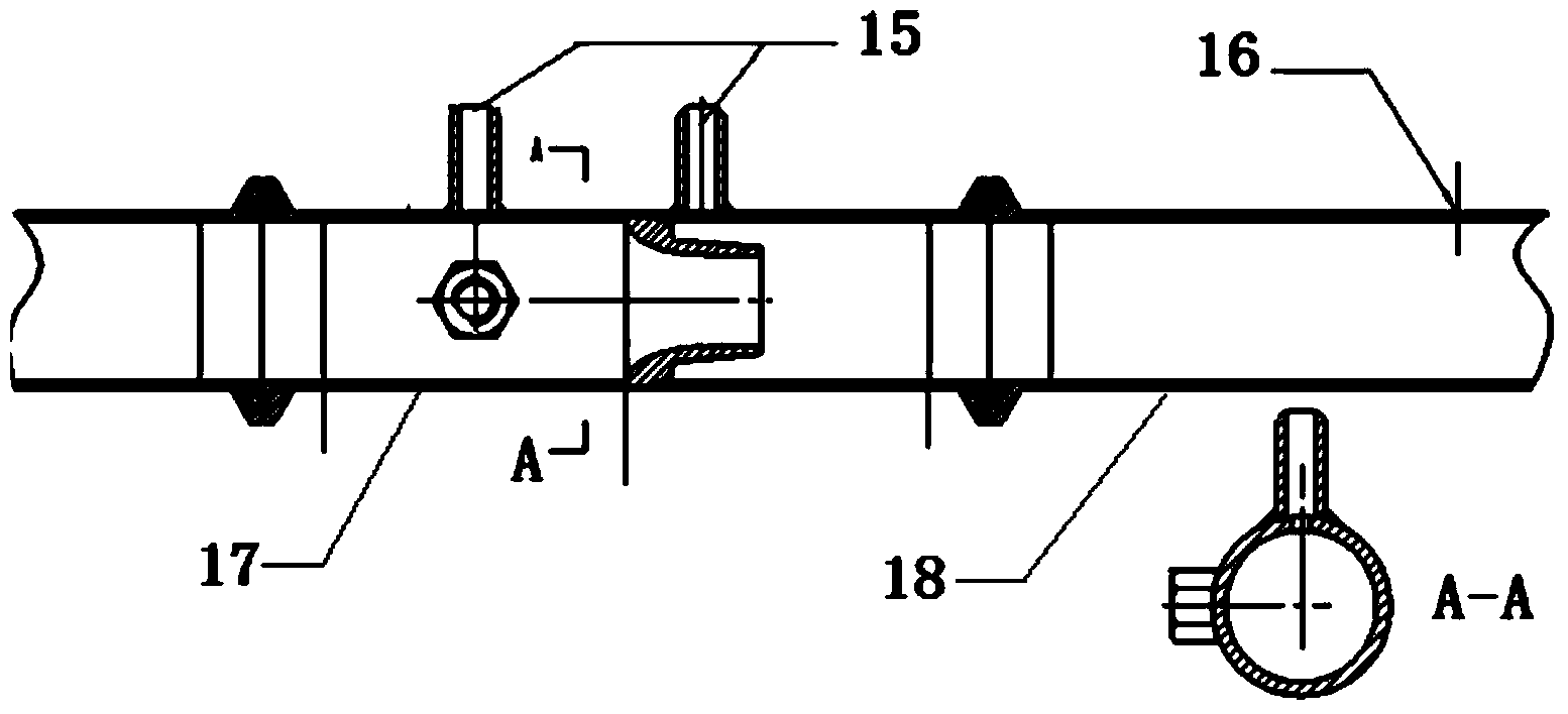 Exhaust pollutant measuring system for in-use vehicle