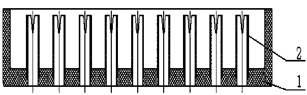 High-temperature-resistant corrosion-resistant graphitic acid distributor and manufacturing method thereof