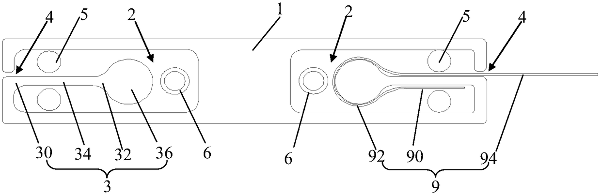 Underground polyethylene geomembrane connector and construction method thereof
