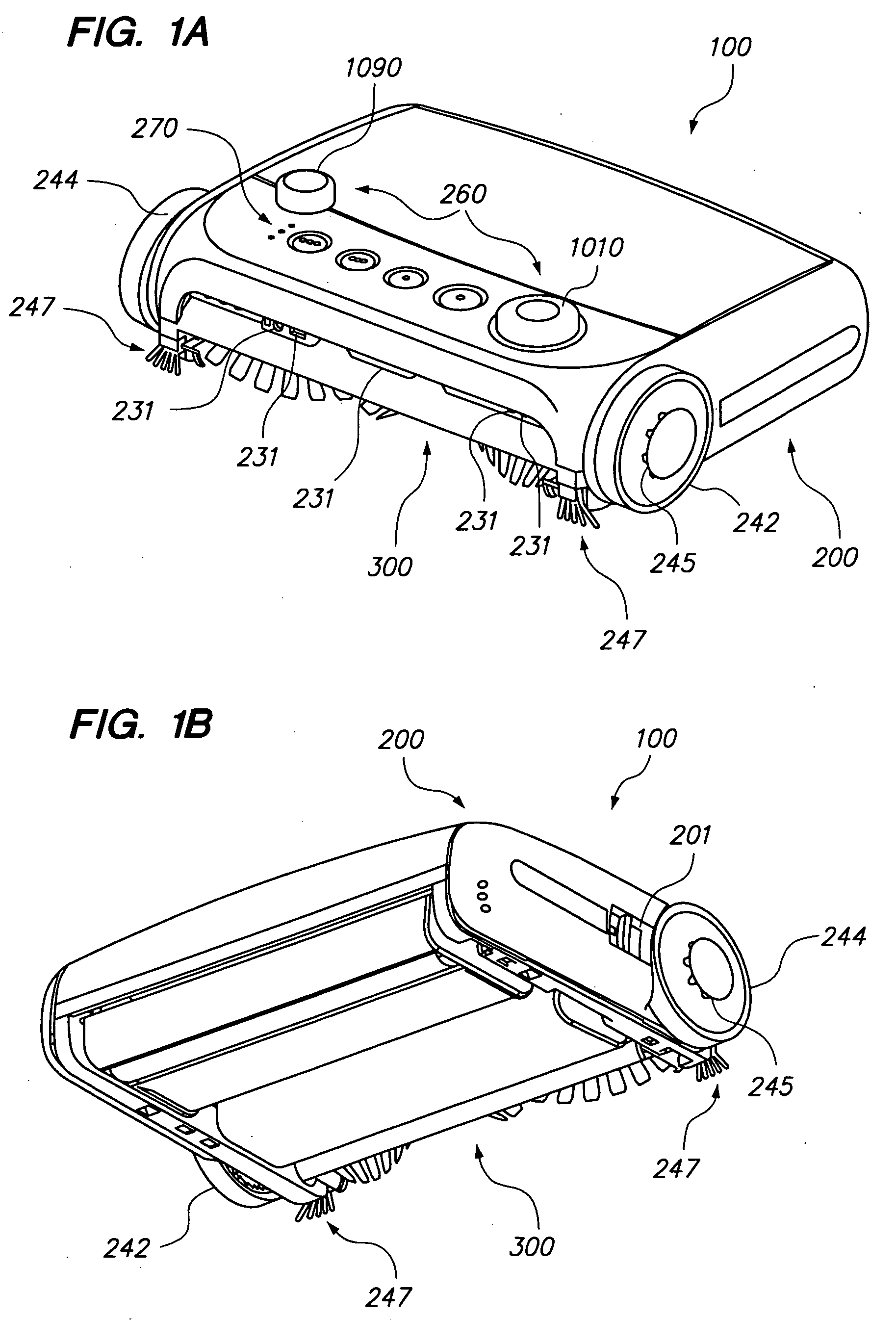 Localization and mapping system and method for a robotic device