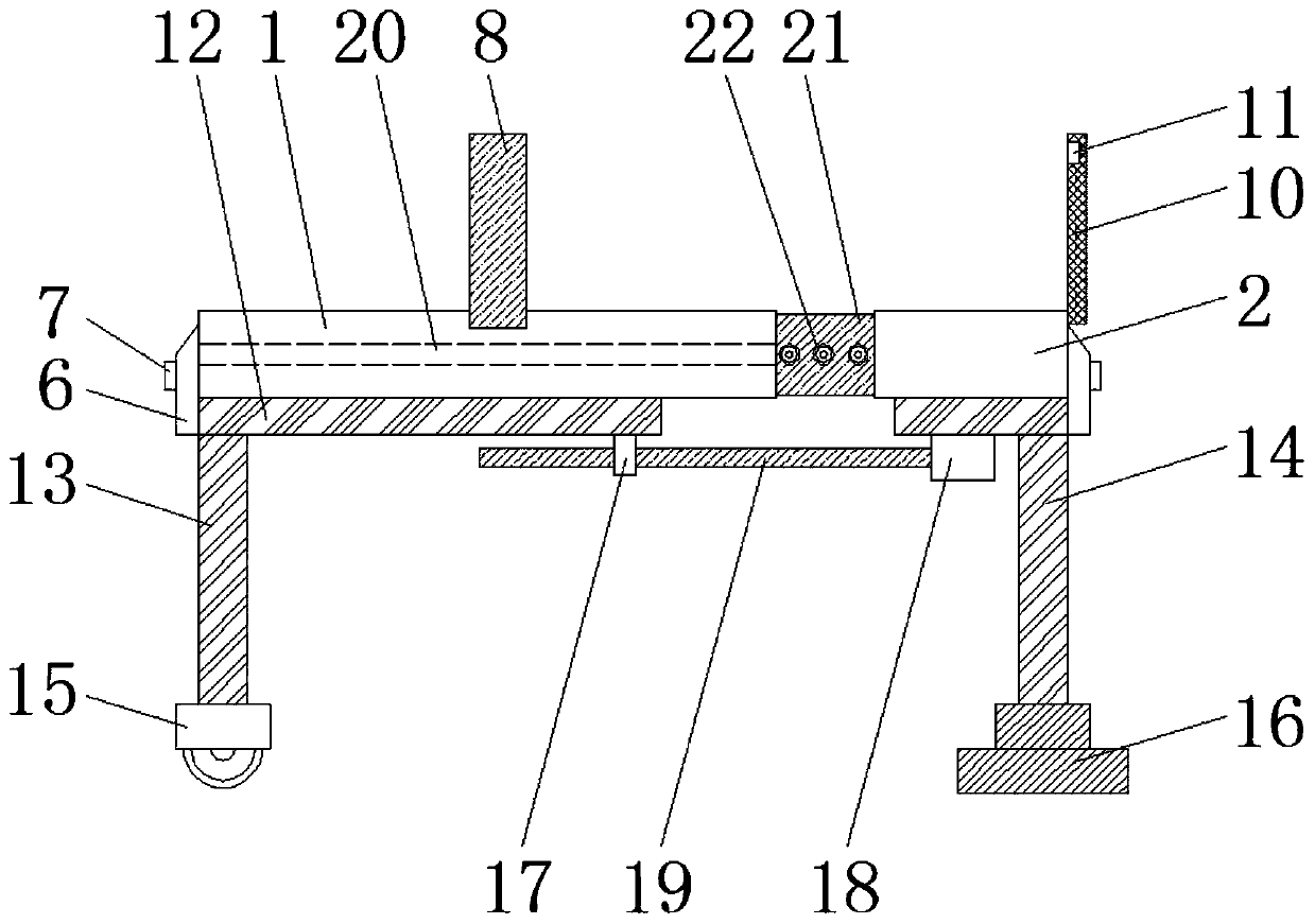 An auxiliary device for external inversion of breech presentation pregnant women