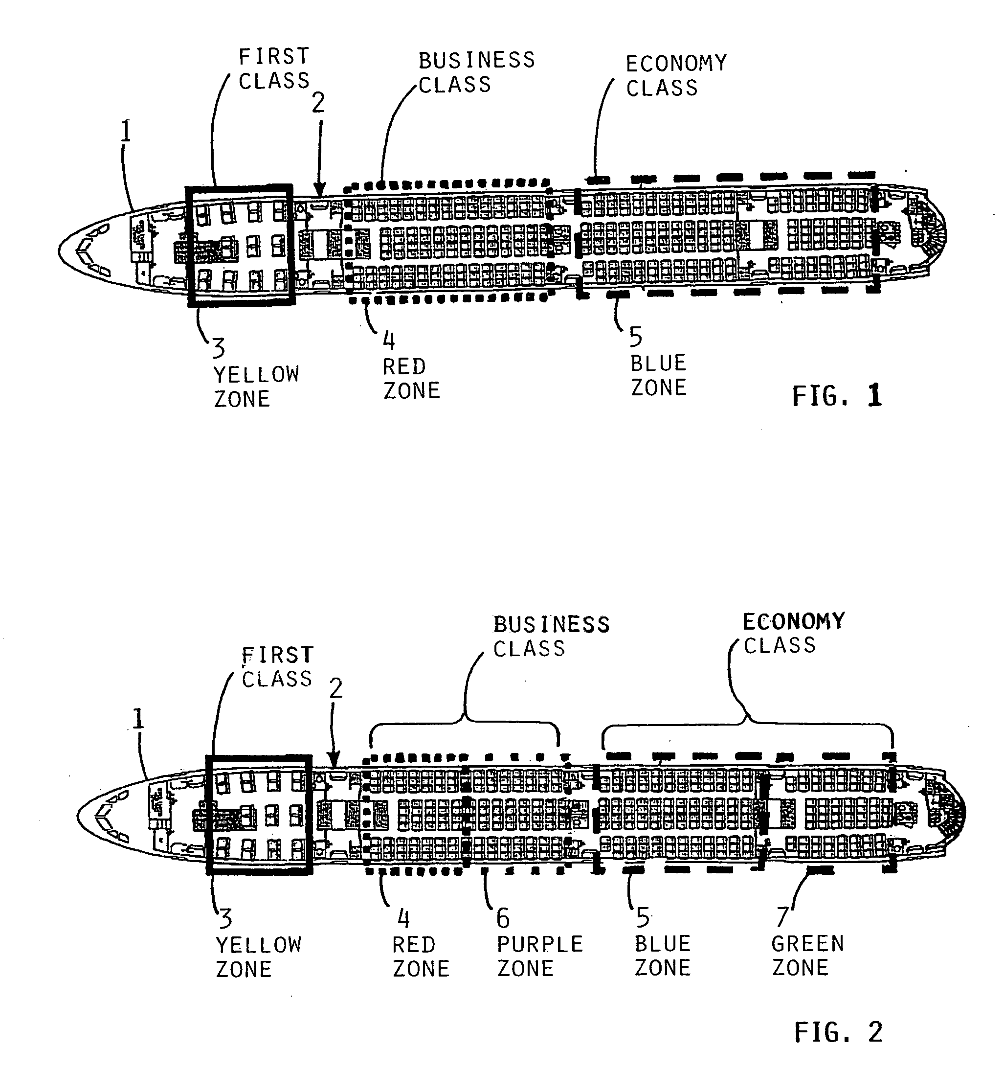 System and method for guiding a passenger in an aircraft cabin