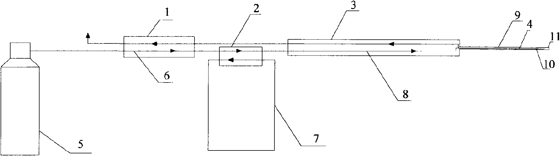 Multi-stage precooling cryoablation method and device