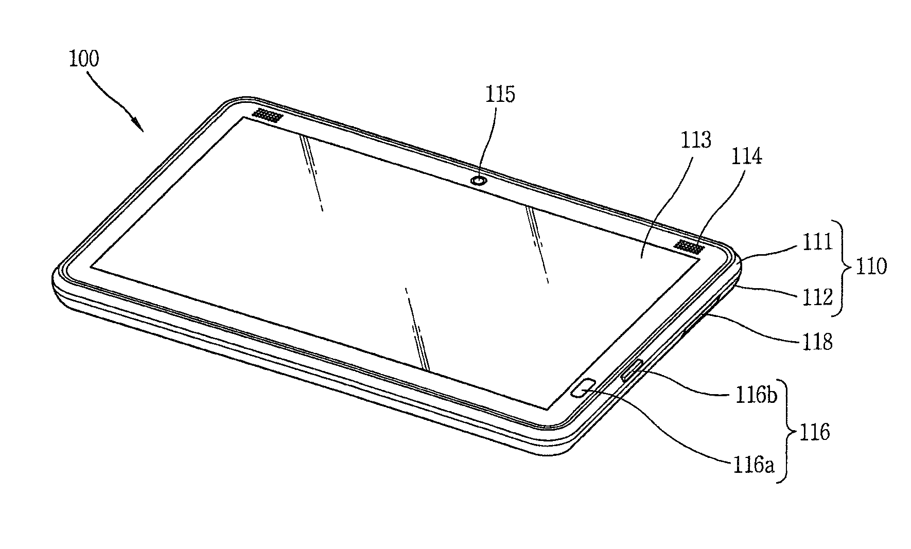 Portable electronic apparatus